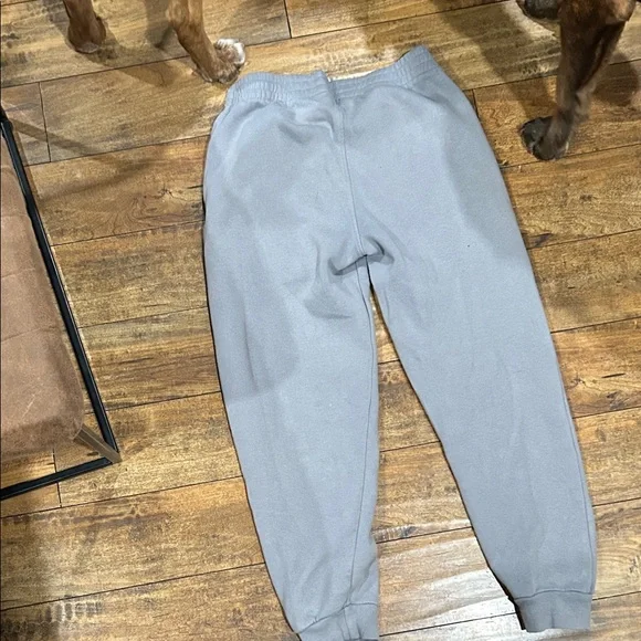 Champion Kids Gray Joggers with Orange Logo - Picture 3 of 3